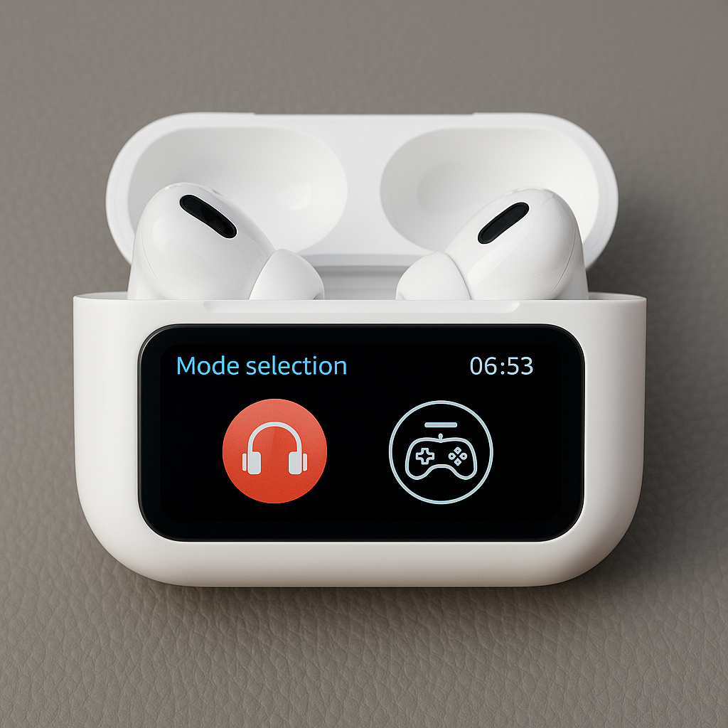 A9pro Display Earbuds – Smart Touch, ANC, 36h Battery | Likestor