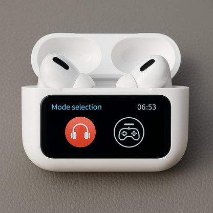 A9pro Display Earbuds – Smart Touch, ANC, 36h Battery | Likestor