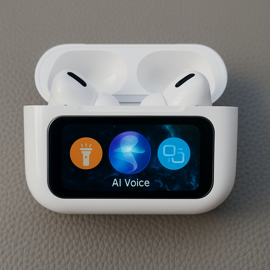 A9pro Display Earbuds – Smart Touch, ANC, 36h Battery | Likestor